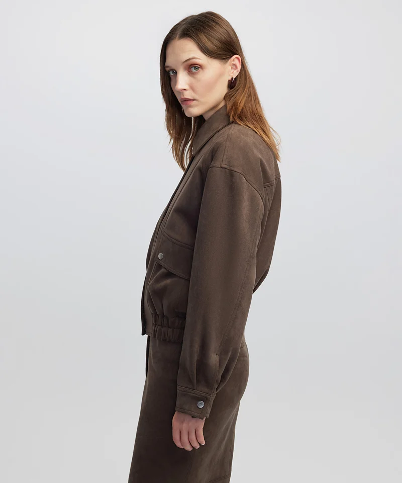 Ipekyol Suede-Effect Coat